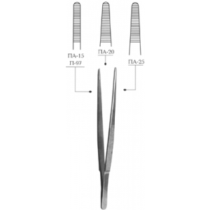 Изображение Пинцет анатомический 145 мм(пм-11ss*) J-16-022