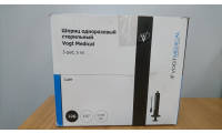 изображение Шприц одноразстерил Vogt Medical 5мл с приложенной иглой 22G 1 1/2 (0,7*40мм) luer 100 шт 1310227