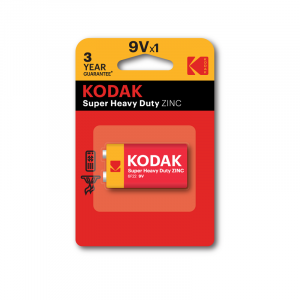 доп. изображение Kodak Элементы питания Heavy Duty 6F22-1BL , (10/50)