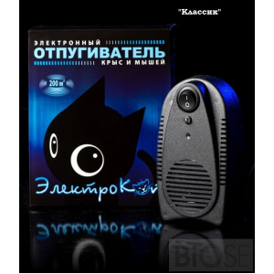 доп. изображение Ультразвуковой отпугиватель грызунов Электрокот–классик Биос