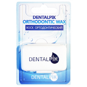 доп. изображение Воск ортодонтический для брекетов Dentalpik, вкус нейтральный